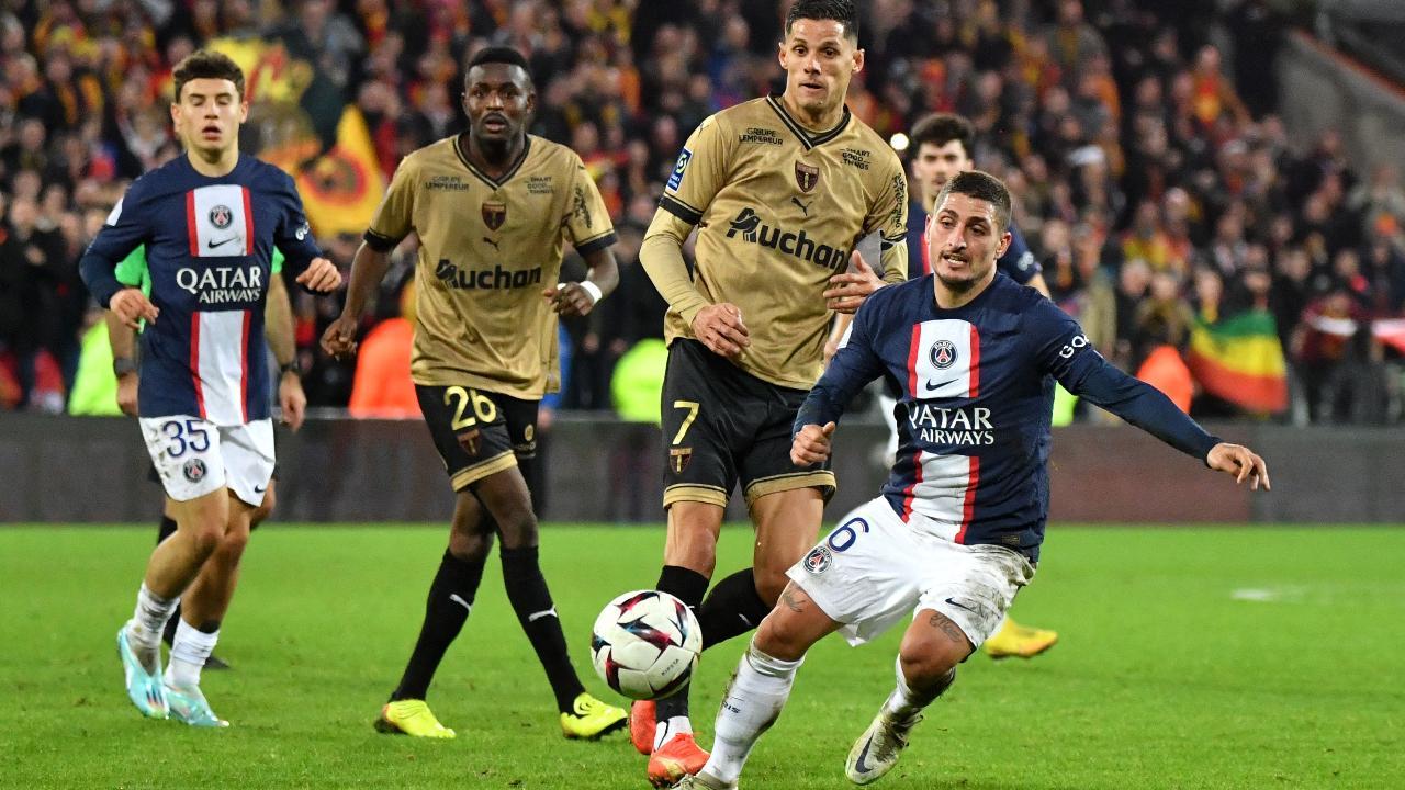 PSG loses 3-1 at Lens for 1st defeat; Monaco in 4th